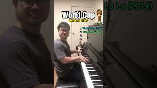 World Cup songs on Piano