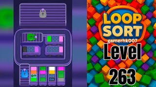 Loop Sort Level 263 Walkthrough Solution