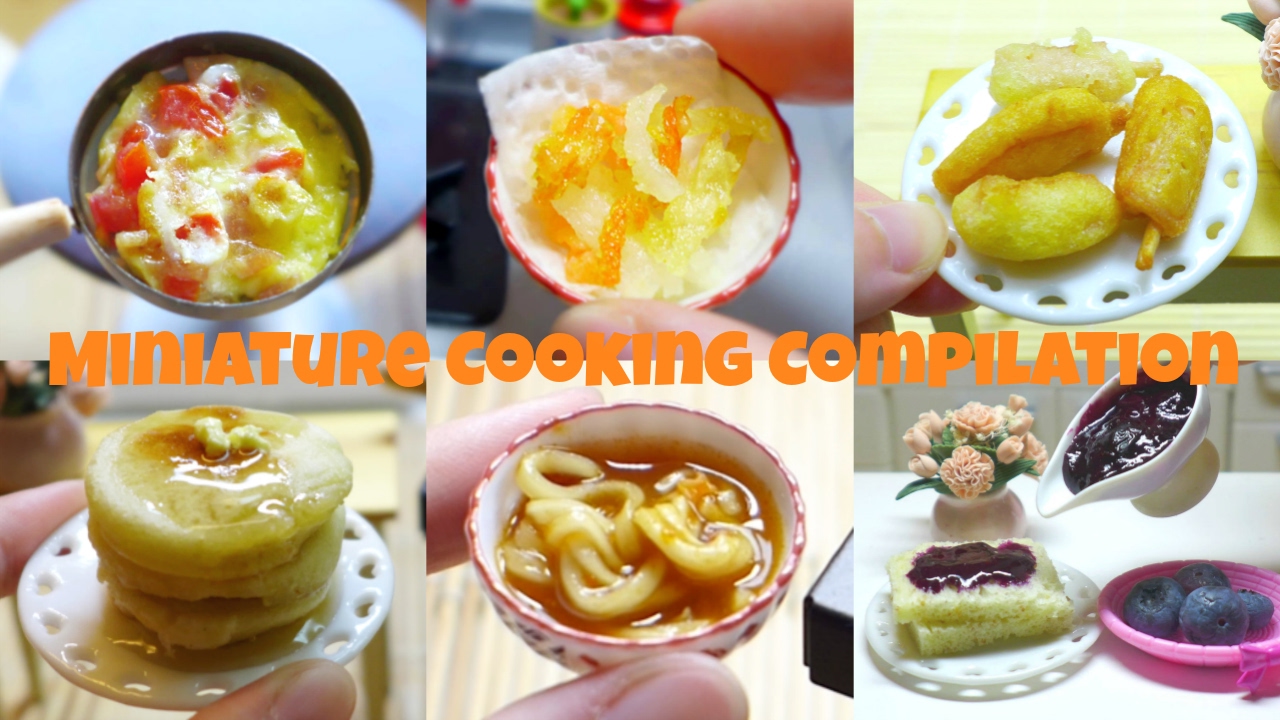 Miniature Food Cooking Compilation Youtube