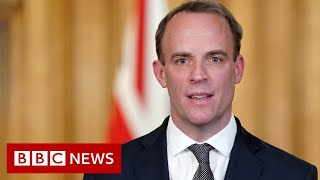 Coronavirus: Raab urges UK public not to ruin lockdown progress - BBC News