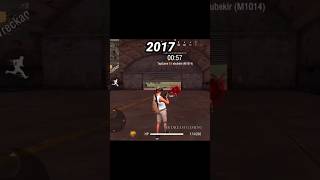 MISSING 🥺 OLD LEGENDS GAME PLAY 2017-2023  FREE FIRE OLD 2017 TO 😔2023🔥#shorts #freefire