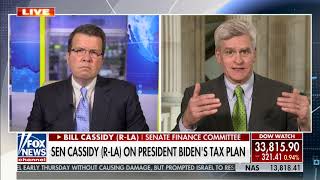Cassidy Joins Neil Cavuto on Your World to Discuss President Biden's Capital Gains Tax Increase