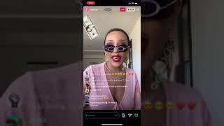 Doja Cat on Instagram Live 6/22/20