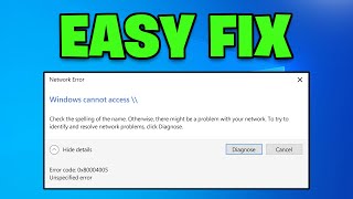 How To Fix Cannot Access Shared Folder Error in Windows 11 (Networking) ✅ NEW 2026