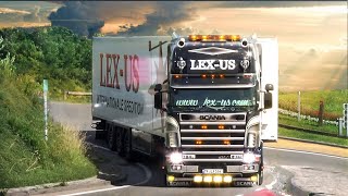 Best of Scania V8 open pipes Sound 2023 4K UHD