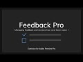 Feedback Pro for Premiere Pro