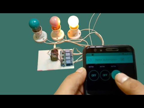 Home Automation Mini Project Using ESP8266 | Blynk And Esp8266 Home ...