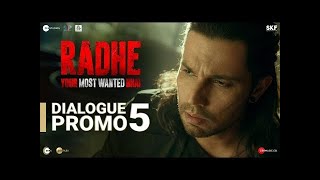 Radhe Dialogue 5 | Salman Khan | Randeep Hooda | RadheDialogue Promo | Radhe new Dialogue