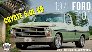 1971 Ford F100 V8 Coyote 5.0 Swapped!!