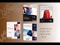 BUNDLE PowerPoint Video Ads Templates for Handbags - 4:5