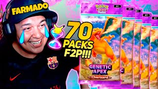 ABRINDO MAIS DE 70 PACOTES SÓ COM AMPULHETAS NO POKÉMON TCG POCKET!!