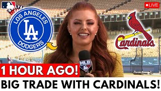 LATEST UPDATE ON THE TRADE BETWEEN THE DODGERS AND CARDINALS! LOOK WHAT HAPPENED! [LA DODGERS NEWS]