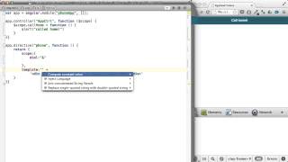Egghead.io - AngularJS - Isolate Scope "&"