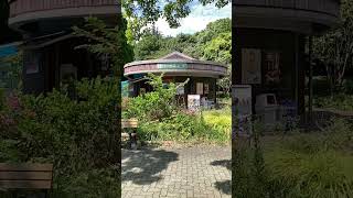 都立木場公園（東京都江東区）売店前　2024年8月