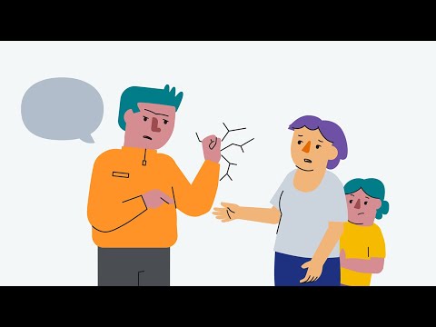 What are the effects of violence on family?
