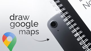 How to Draw on Google Maps with iPad (tutorial)