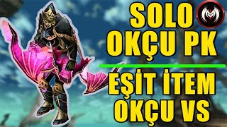 Solo Okçu PK - Eşit İtem Okçu VS | Knight Online | Zero | Knight Online PK