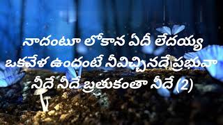 nadantu lokana yedhi ledayaa /latest Christian songs/ LEF songs/ Christian challenge/ gospel songs /