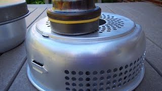 Does the Evernew burner fit in the Trangia 25 \u0026 27 wind screens? Silicon Bands