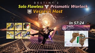 Vesper's Host Solo Flawless in 57:24, Prismatic Warlock (Destiny 2: Revenant)