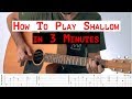Shallow Easy Guitar Tutorial | Bradley Cooper Lady Gaga | A Star is Born