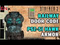 Stalker 2 Railway Maintenance Facility  Door Code - Get PSZ-5I Hawk Armor