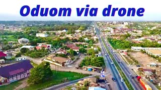 Oduom via drone. #Oduom #Tech #Ejisu #AshantiRegion