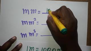 mm to m, mm2 to m2, mm3 to m3