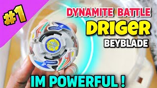 Dynamite Battle DRIGER beyblade - very powerful beyblade in plastic remake