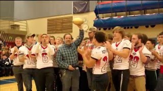 Daryn Colledge Brings A Golden Football To Alaska | Super Bowl High School Honor Roll | NFL