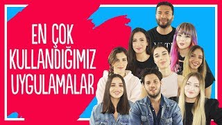 #23 EN ÇOK KULLANDIKLARI UYGULAMALAR | DANLA BİLİC, TATLICI, HAKKI ALKAN, İREM AKDEMİR 📱