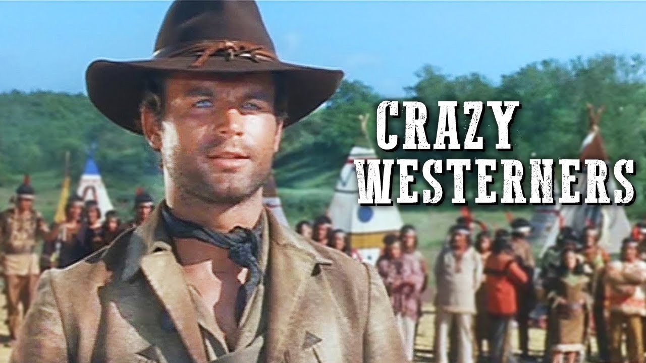 Crazy Westerners | Terence Hill | WESTERN MOVIE | Wild West | Spaghetti ...