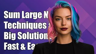 How to Sum Large Numbers: Techniques and Solutions for Big Calculations