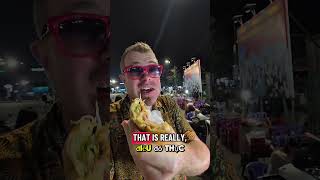 American Tries Banh Mi Xiu Mai in Vietnam Street Market #streetfood #banhmi #vietnamesefood #foodie
