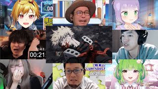 僕のヒーローアカデミア 7期 11話(149話) メガリアクション 同時視聴 - My Hero Academia Season 7 Episode 11 MEGA Reaction Mashup