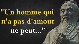 Pourquoi je ne l'ai pas su avant? Citations de Confucius qui sont toujours valables aujourd'hui