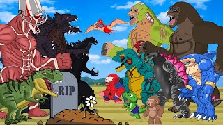 EVOLUTION Bloop New S-Rex, Godzilla Monsterverse: Skull Boundary Ghidorah &Kong Animation Compassion