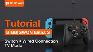 BIGBIG WON Elitist S-Wired Connection to Switch (TV Mode)