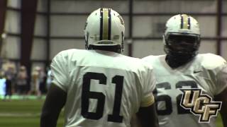 UCF 2015 Spring Practice: Taking Over The Line