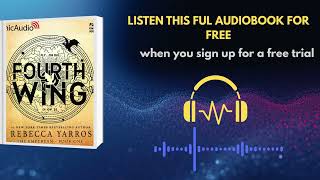 Fourth Wing Part 1 Audiobook by Rebecca Yarros | Dramatized Fantasy Romance