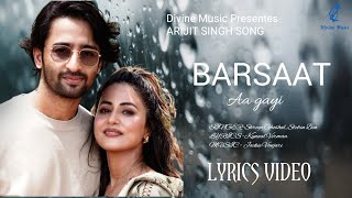 Barsaat Aa Gayi | Lyrics | Karaoke | Shreya Ghoshal, Stebin Ben | Hina Khan,Shaheer S | Kunaal V |