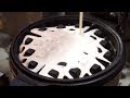 겉은 바삭 속은 촉촉한 왕플 맛집, 단골 많은 집  - 신림역  How to make Giant Waffle with Whipped Cream - Korean Street Food