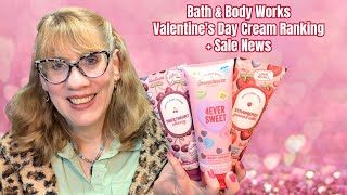 Bath \u0026 Body Works Valentine's Day Cream Ranking + Sale News