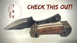 Making Knife Scales with Antler | Build Your Own Knife | A How To Vlog