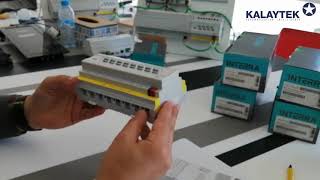 Unboxing Actionneur KNX  INTERRA REVIEW Domotique Maroc شرح ضوموتيك بالدرجة