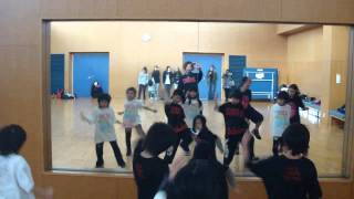 HIPHOP DANCE　木下　RISE　2015　2.21　土曜日　キッズクラス