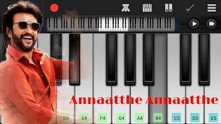 Annaatthe Annaatthe Song | SPB | Easy Piano Tutorial | D iman | Rajinikanth
