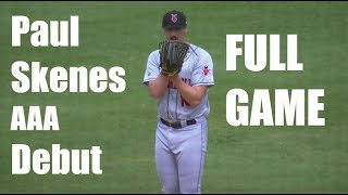 Paul Skenes Debut - Indianapolis Indians Full AAA Game 3/30/2024