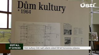 ÚSTÍ N.L. Dům kultury Ústí nad Labem oslavil 60 let honosnou oslavou🎉🎂👩‍🎤🎭🎵👏