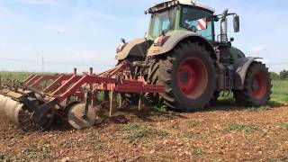 ‘Minima lavorazione dopo coltura di orzo con Fendt 930 e Mainardi MD209 40